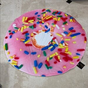 Pink Donut Blanket